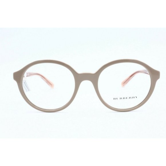 New Burberry B 2254 3281 Round Beige Women\'s Eyeglasses Frames 49mm main image 5